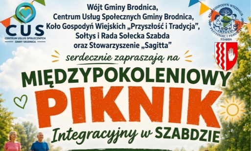 Zdjęcie do Zaproszenie na Międzypokoleniowy Piknik Integracyjny w Szabdzie
